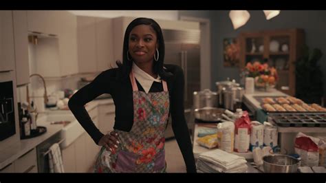 gucci apron on bel-air|Gucci Apron of Coco Jones as Hilary Banks in Bel.